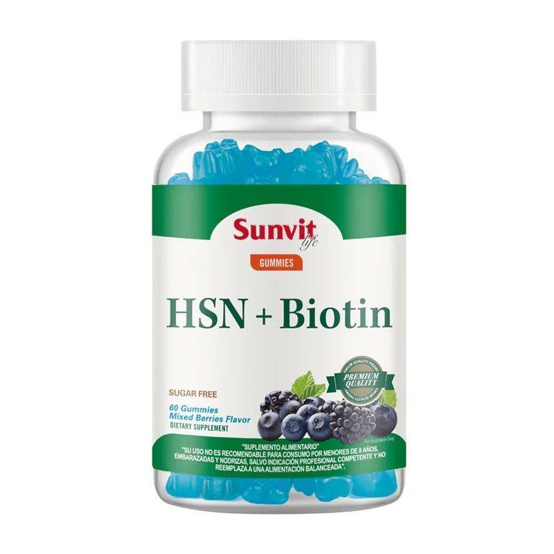 HSN + BIOTINA 60 GOMITAS MIX BERRIES -SUNVIT-0