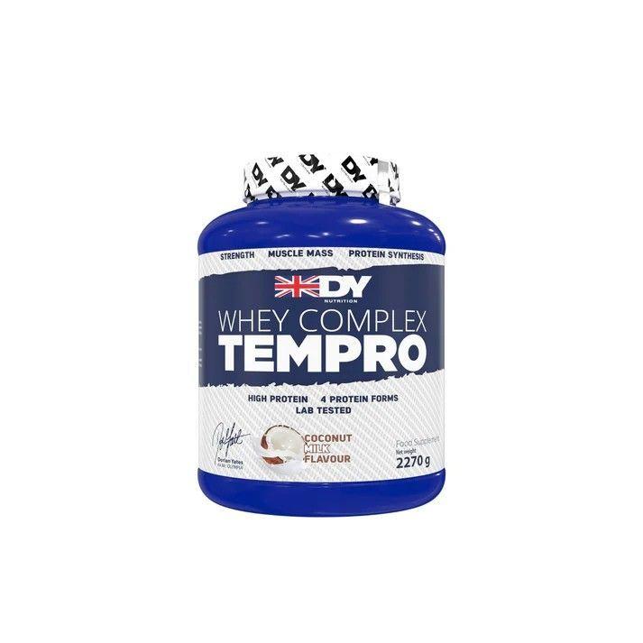 PROTEINA WHEY COMPLEX TEMPRO 2270G 75SV COCONUT MILK - DY NUTRITION-1