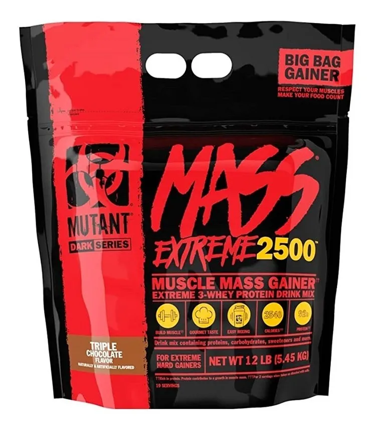 Ganador de peso - Mutant Mass Extreme 12 Libras - Chocolate-0