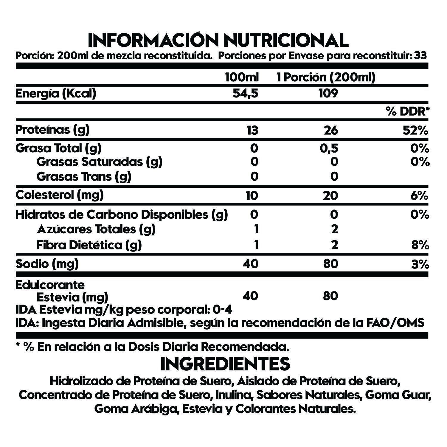 Proteina Whey Deliciosa 2.3 lb Cocolicioso + Glutamina 432g 80Sv-1
