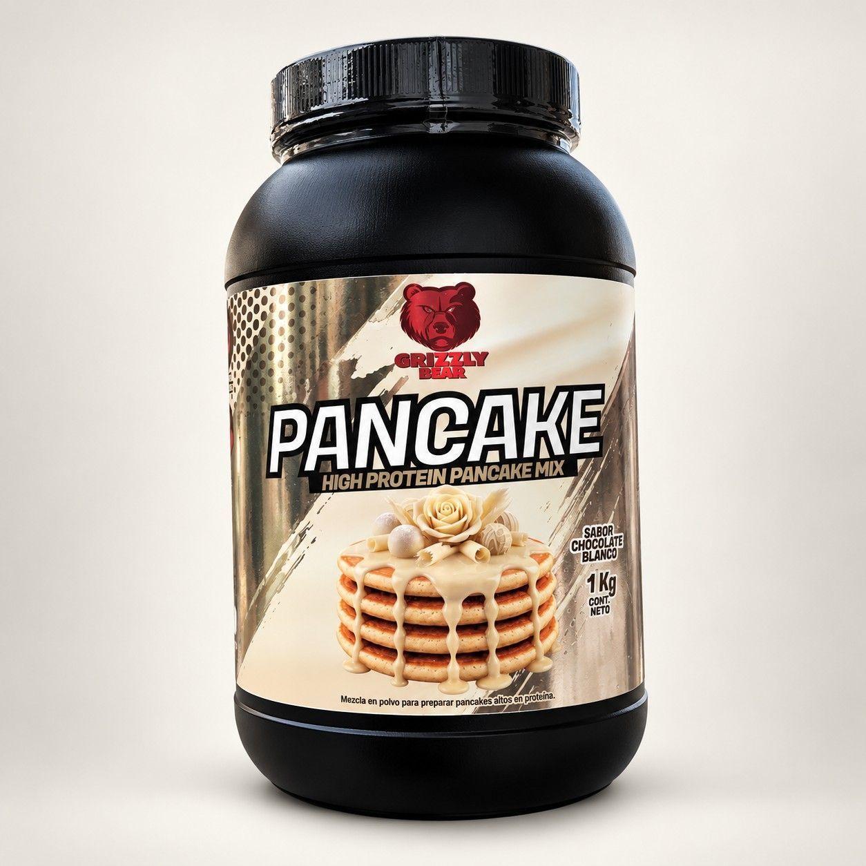 PANCAKE PROTEICO 1KG CHOCOLATE BLANCO - GRIZZLYBEAR-1