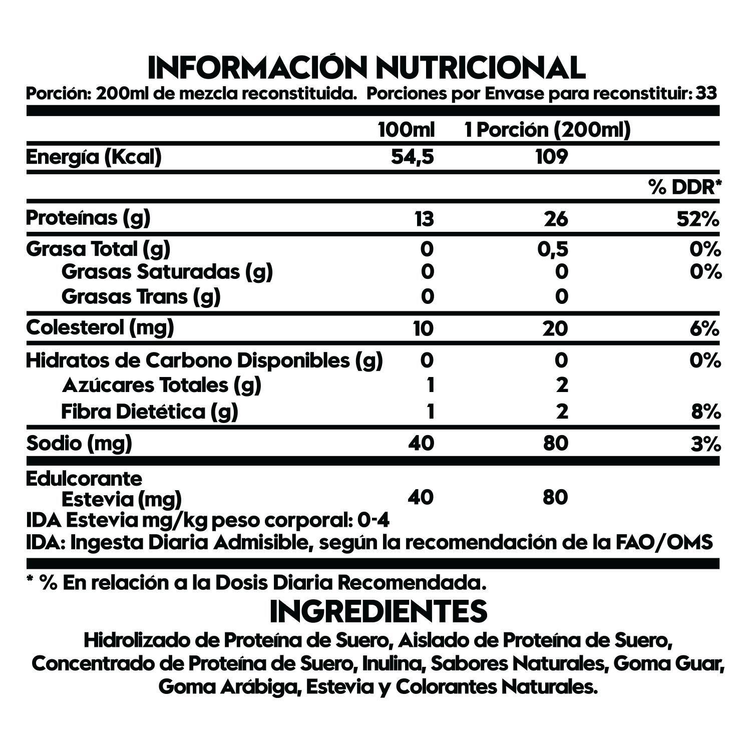 2 PROTEINAS WHEY DELICIOSA 2,3 LB - VAINILLA Y CHOCOLATE BLANCO-1