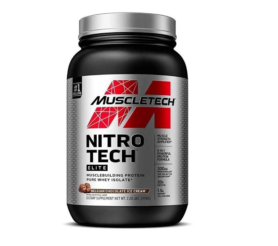 Nitro Tech Elite 1 Kilo - Chocolate Belga - Muscletech-0