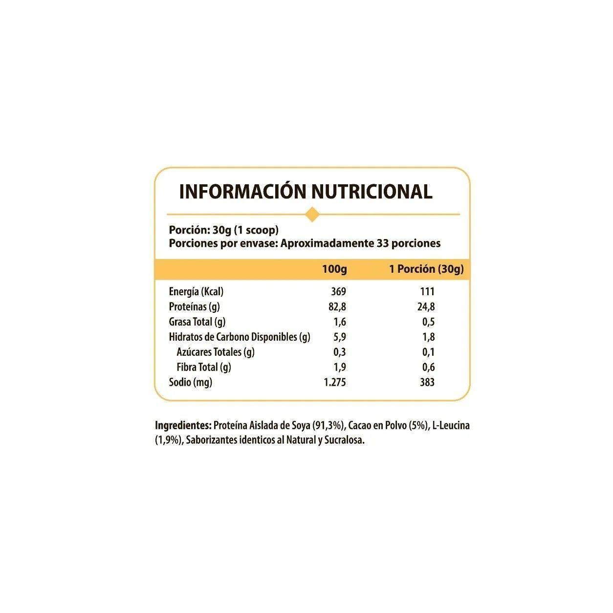PROTEINA ISO SHAKE 2.2LB 33 SERVICIOS CHOCOLATE DUBAI - PULSE NUTRITION-1