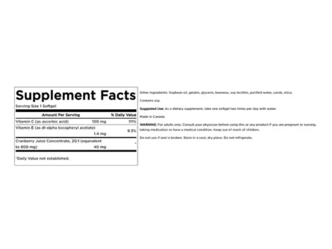 Canberry 20:1 Concentrado 180 Softgels - Swanson-1