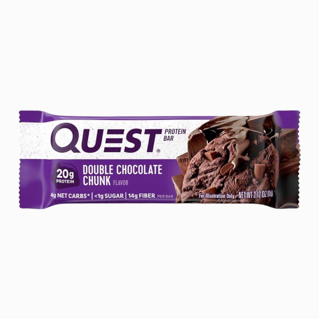 Barra De Proteína Quest  doble Chocolate  21gr De Proteína-0