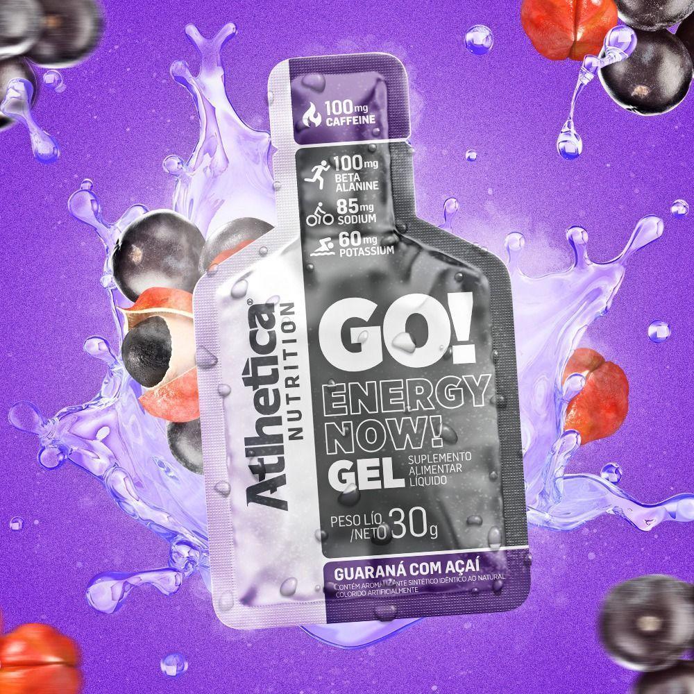 Gel Energizante Go! 10 Unidades Guarana Con Acaì - Atlhetica-2