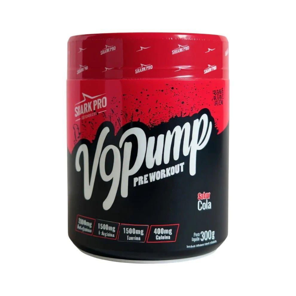 PRE ENTRENO V9 PUMP 300GR COLA - SHARK PRO-0
