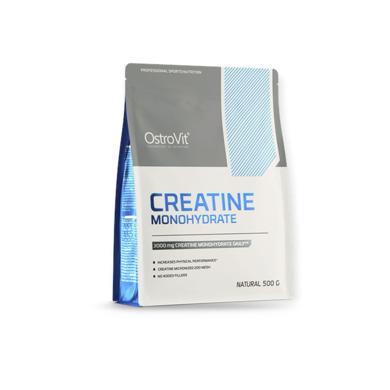 CREATINA MONOHIDRATADA 500GRS SIN SABOR - OSTROVIT-0