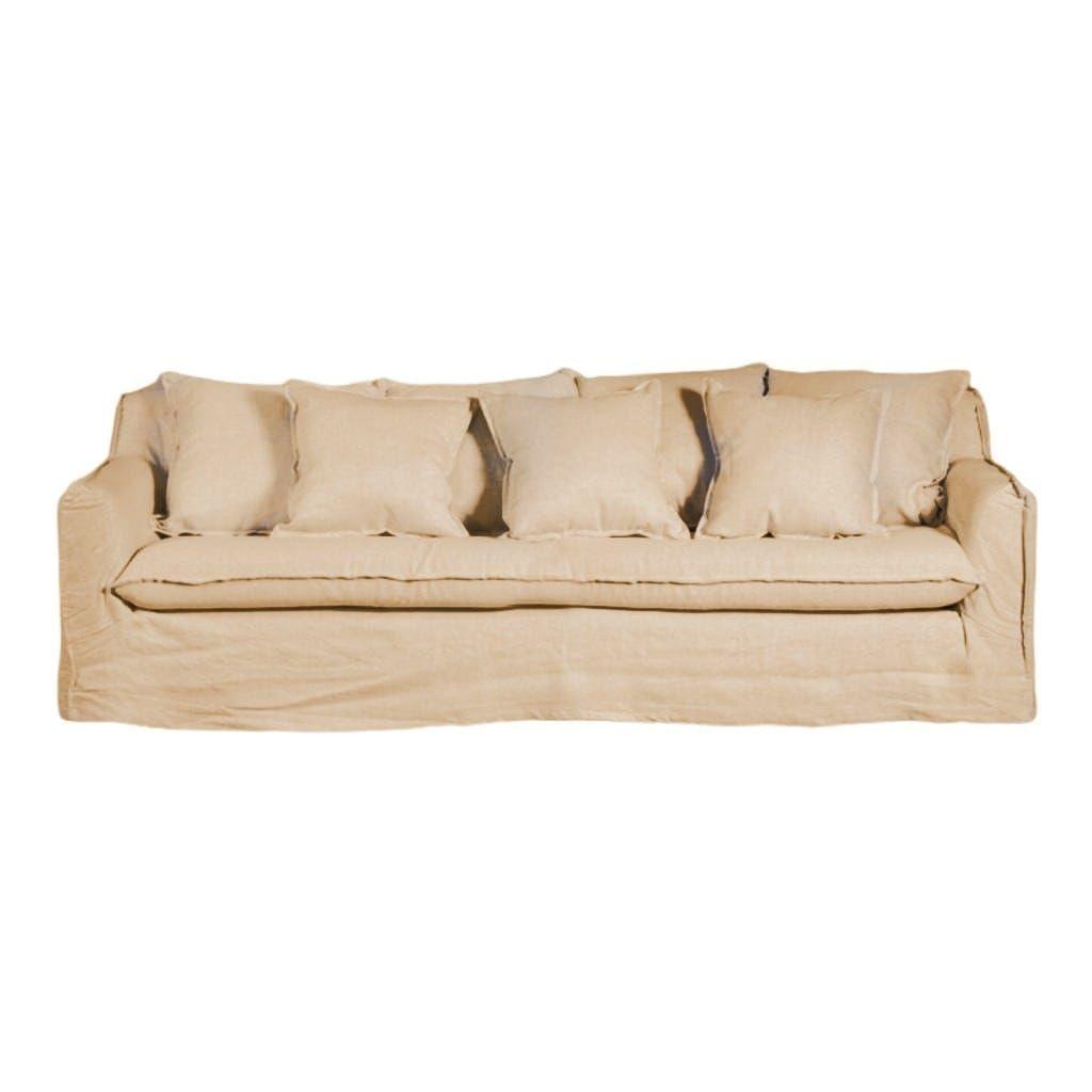Sofa Gema 2,2 Mts Beige con funda-0
