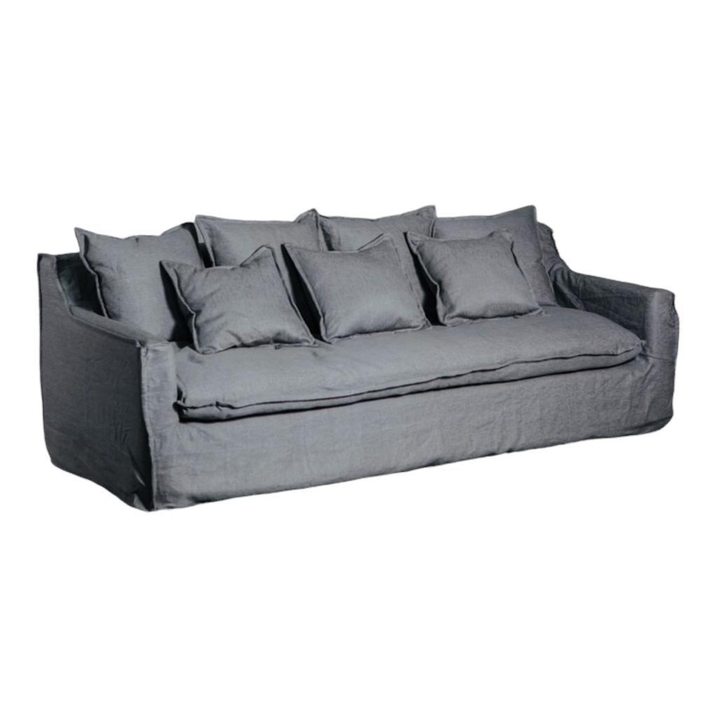 Sofa Gema 2,2 Mts Gris con funda-1