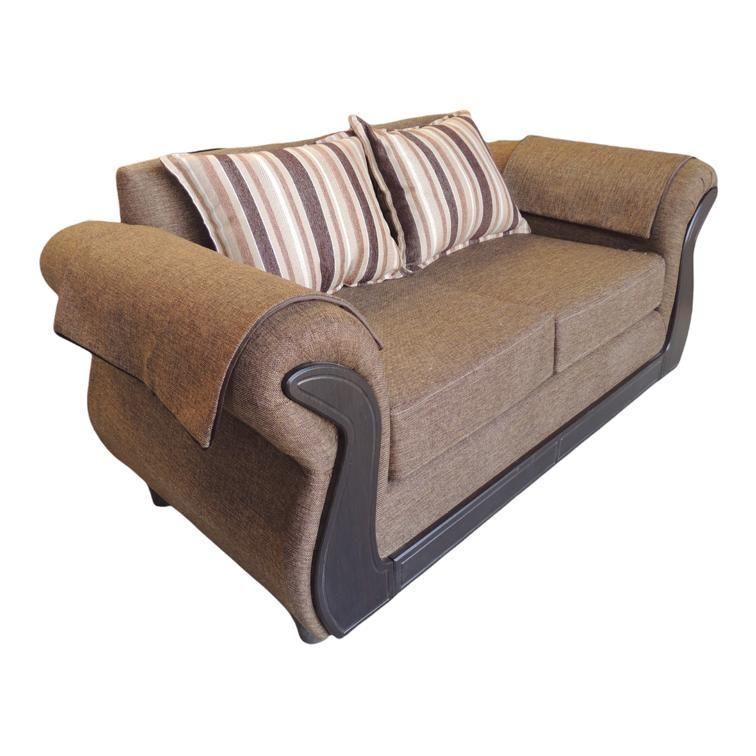 Sofa Zeus 2 Cuerpos Cafe-1