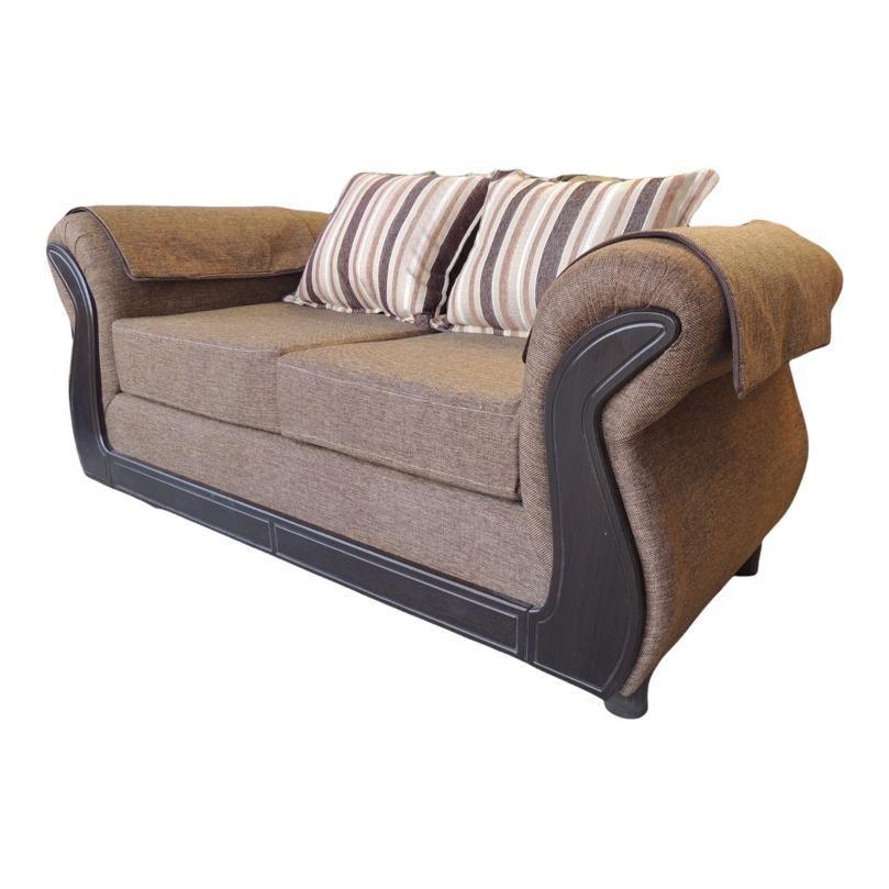Sofa Zeus 2 Cuerpos Cafe-2