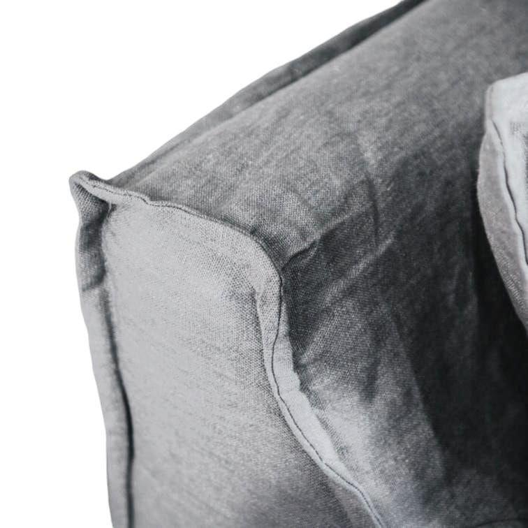 Sofa Gema 2,2 Mts Gris Claro con funda-2
