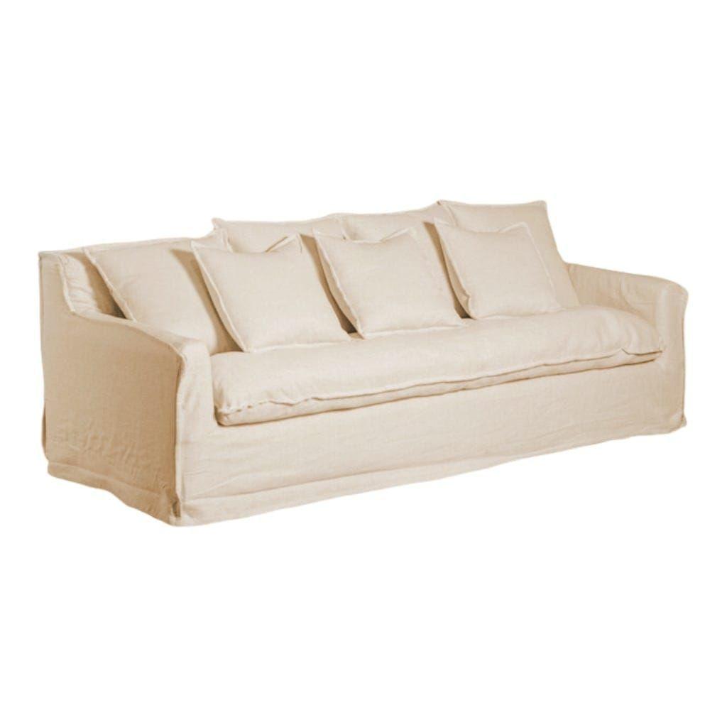 Sofa Gema 2,0 Mts Beige con funda-1