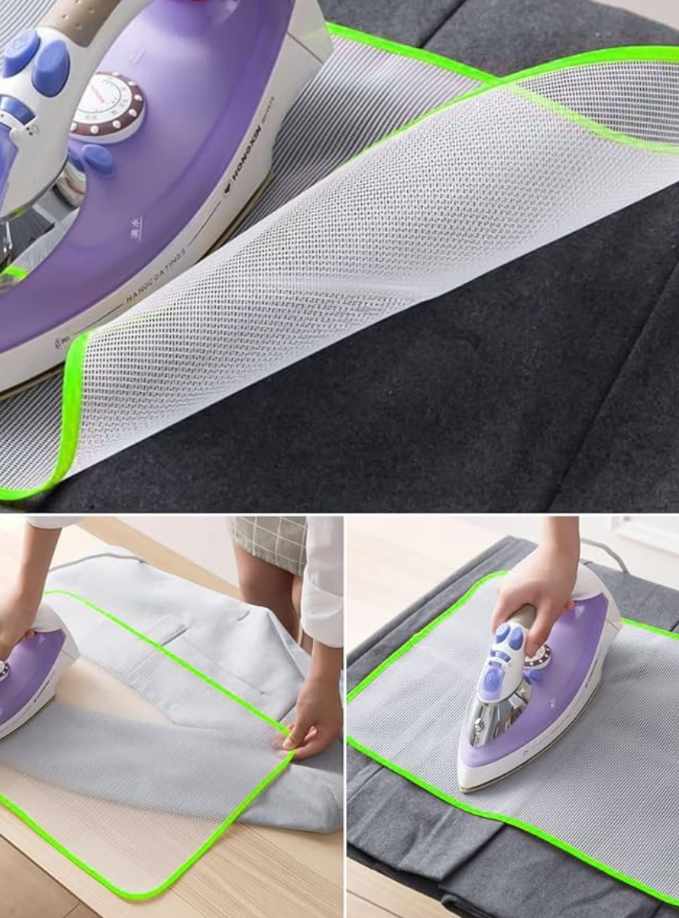 Malla O Paño De Planchado Protección Ropa Anti Quemaduras-2