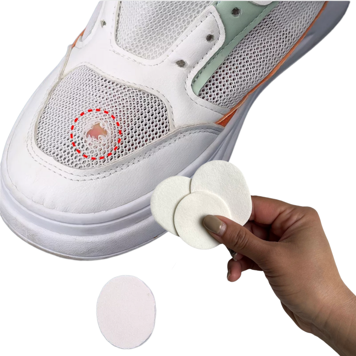 Parches Adhesivos Para Repara Zapatillas Calzados Zapatos-0
