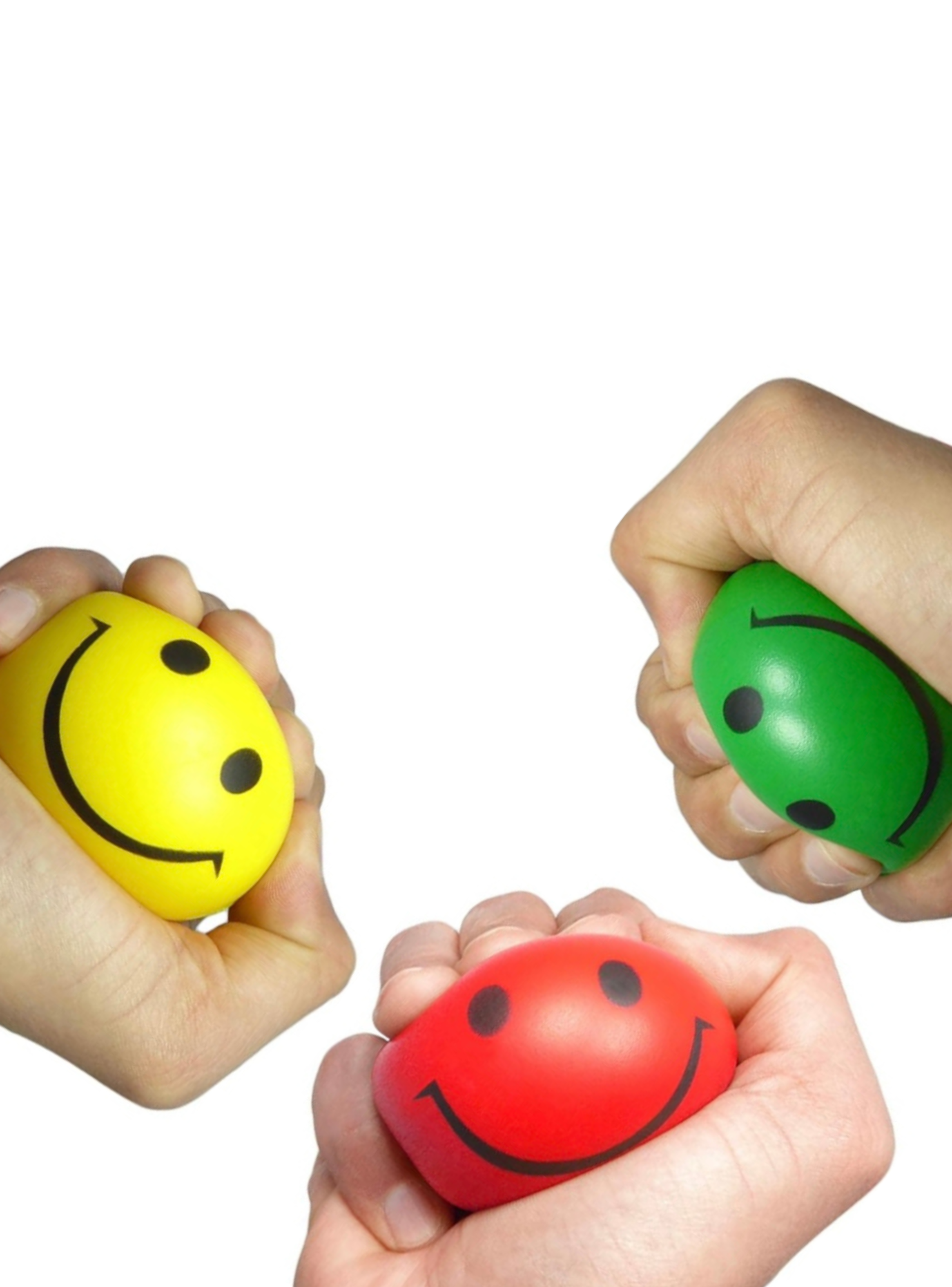 Pack De 3 Pelotas Anti Estrés Relajantes Y Terapia De Mano-0