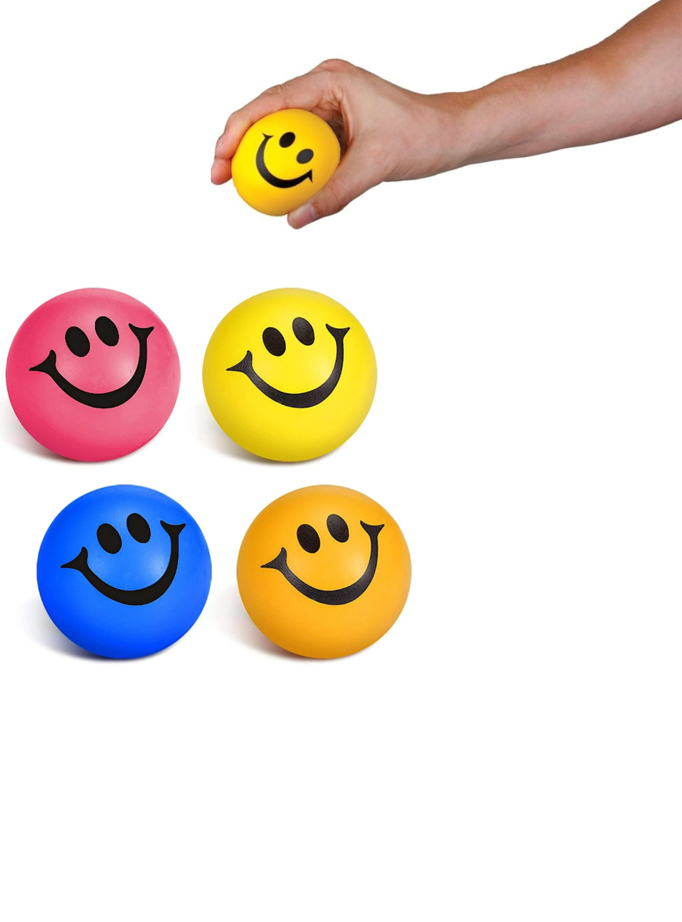 Pack De 3 Pelotas Anti Estrés Relajantes Y Terapia De Mano-2