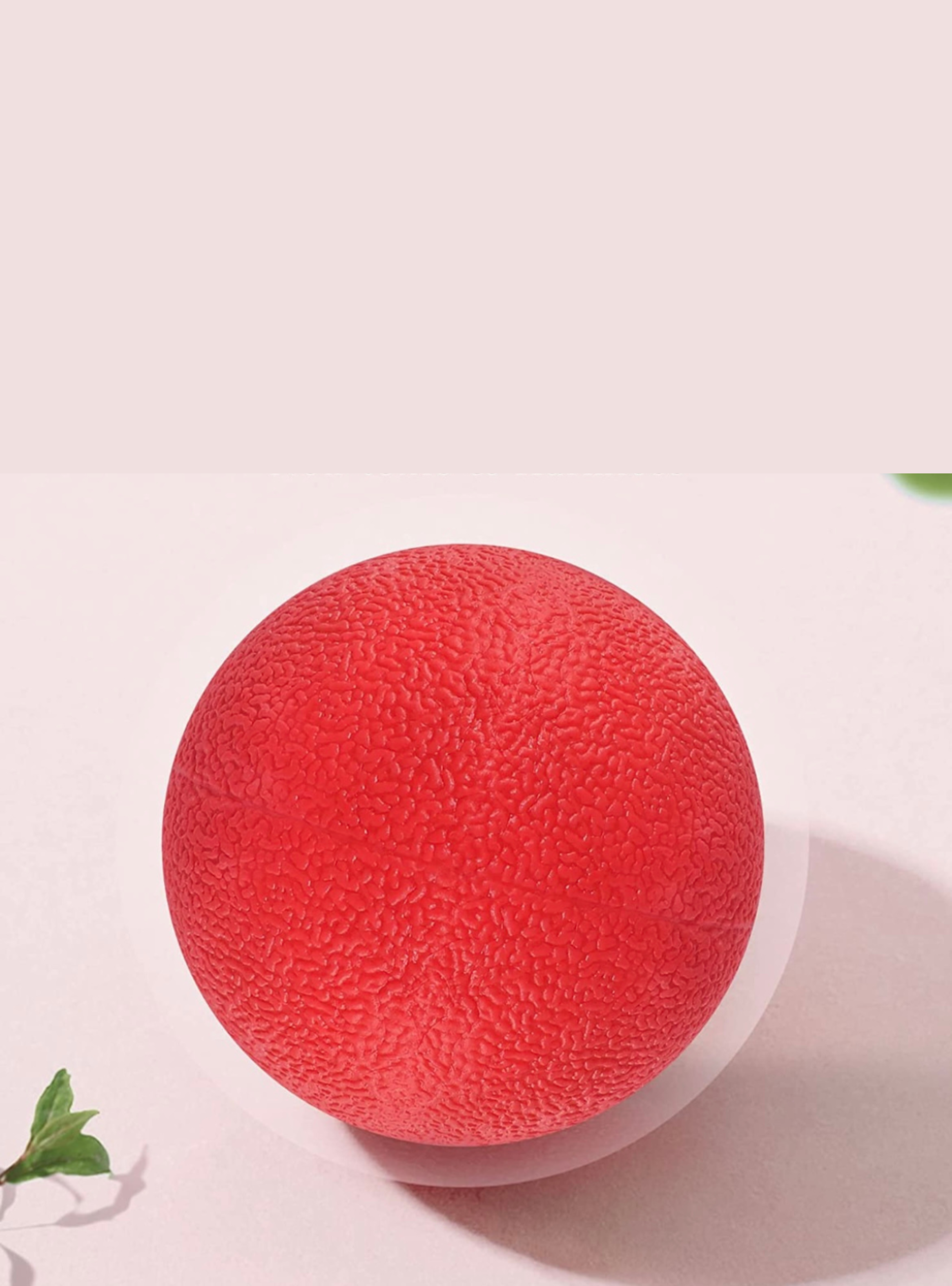 Pelota De Goma Roja Extra Dura Para Perro Saltarina Entrenamiento-1