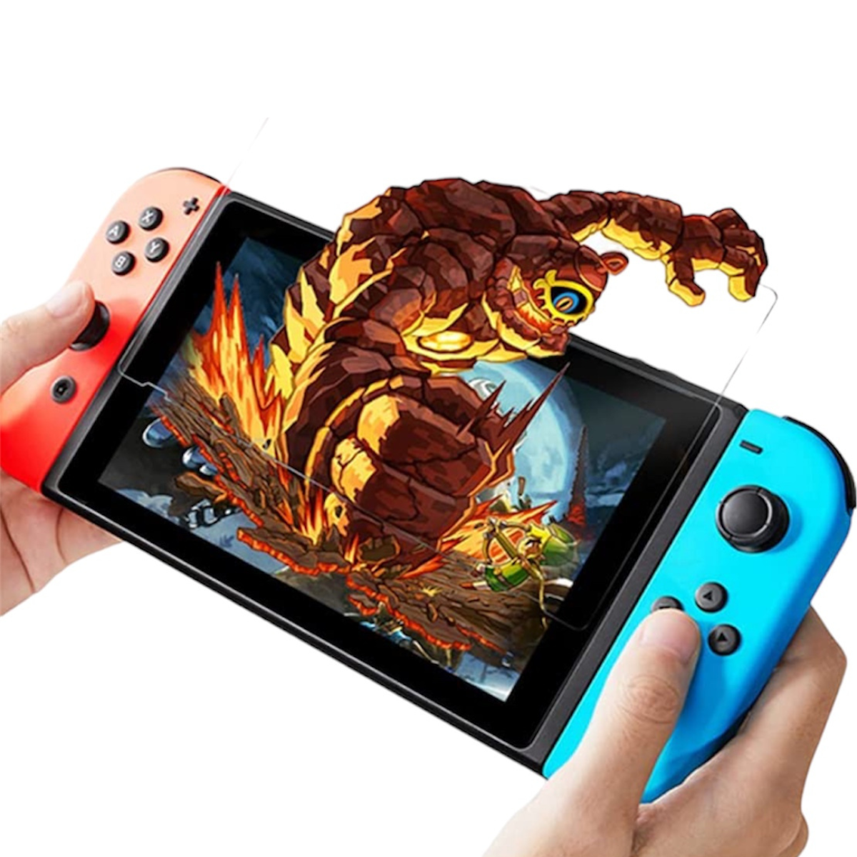 Lamina Protectora Mica Pantalla Nintendo Switch Oled-1