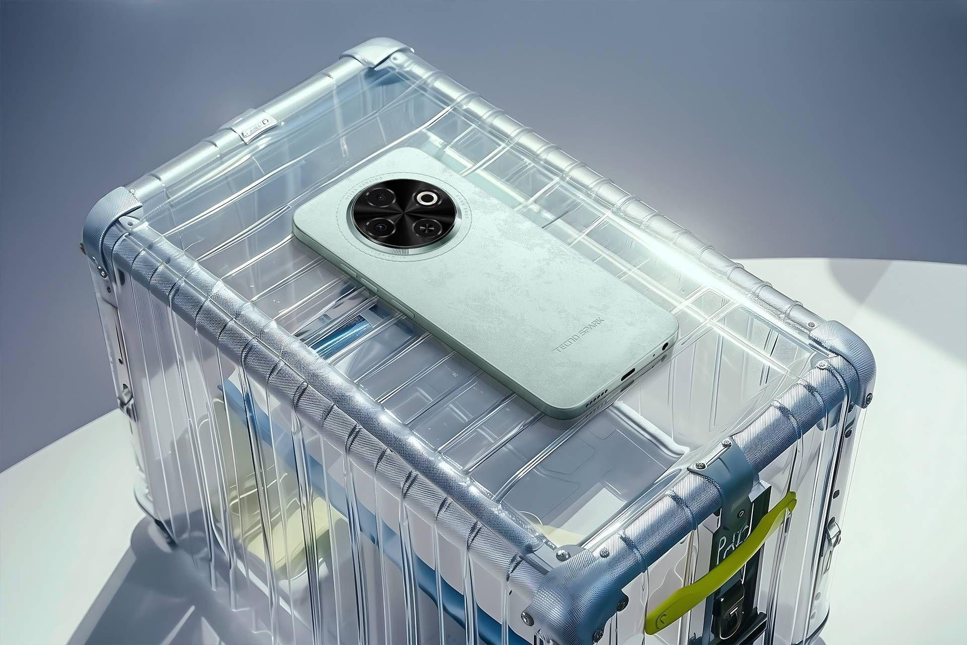 TECNO SPARK 30C KL5 256+4GB MAGIC SKIN GREEN-3