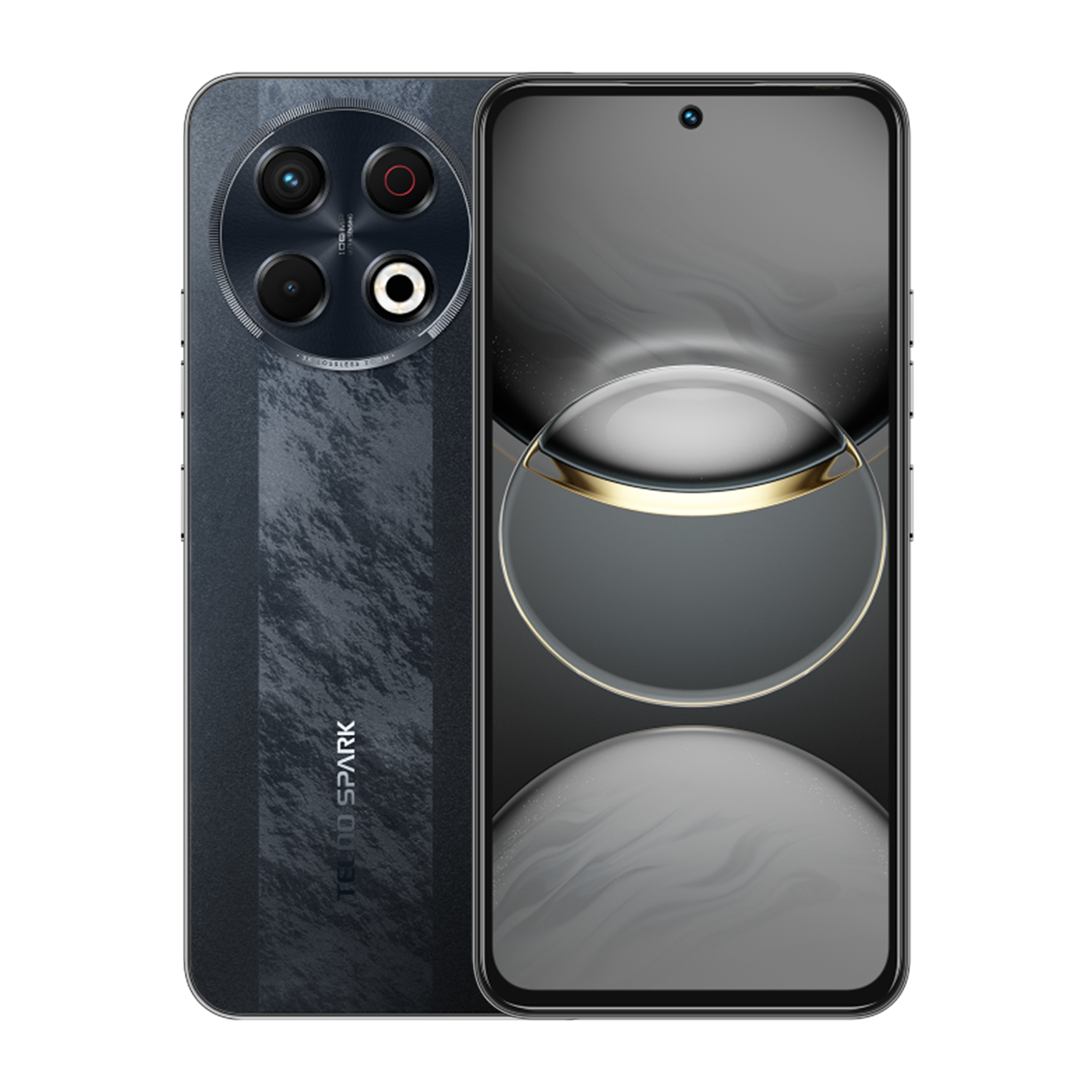 Celular Tecno Spark 30 Pro 256 Gb 8 (+8) Gb Ram Amoled 120 Hz 108 Mp Nfc Ip54 Obsidian Edge Negro-0