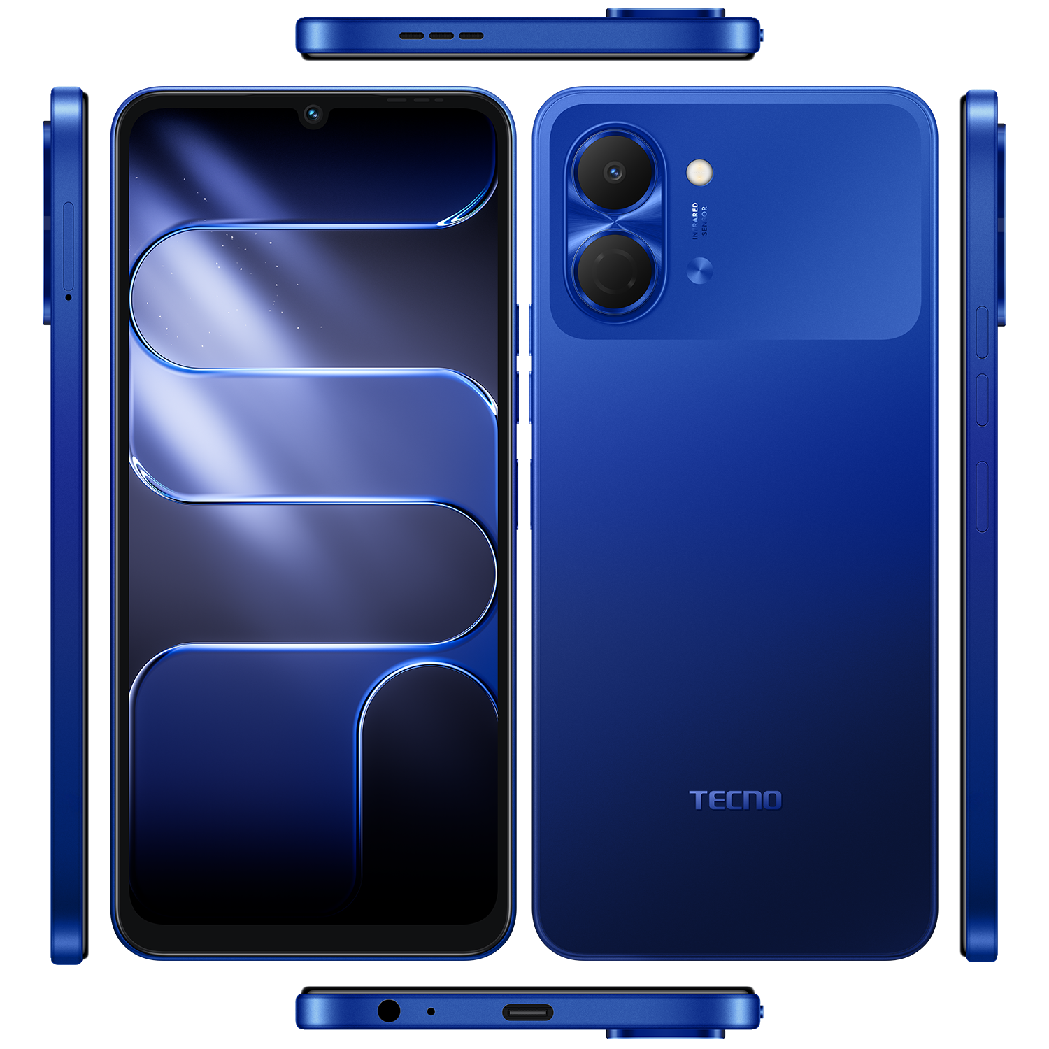 Celular TECNO SPARK GO 3 KN3 128+4 GALAXY BLUE-5