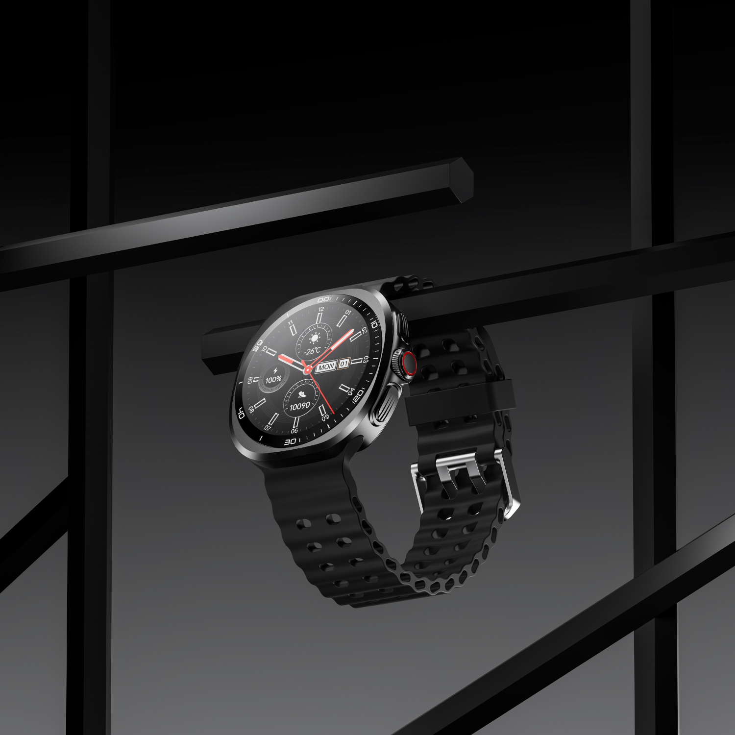 SMARTWATCH NEO BLACK-4