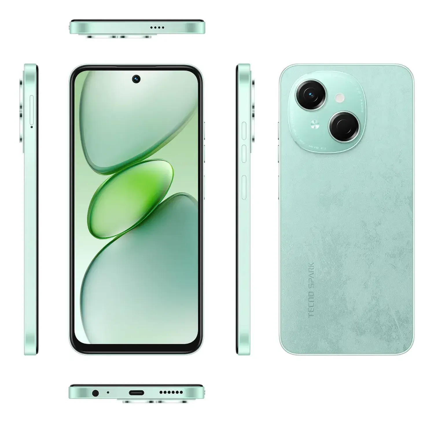 Celular Tecno Spark Go 1 Dual Sim De 3 Gb + 64 Gb, Verde-0