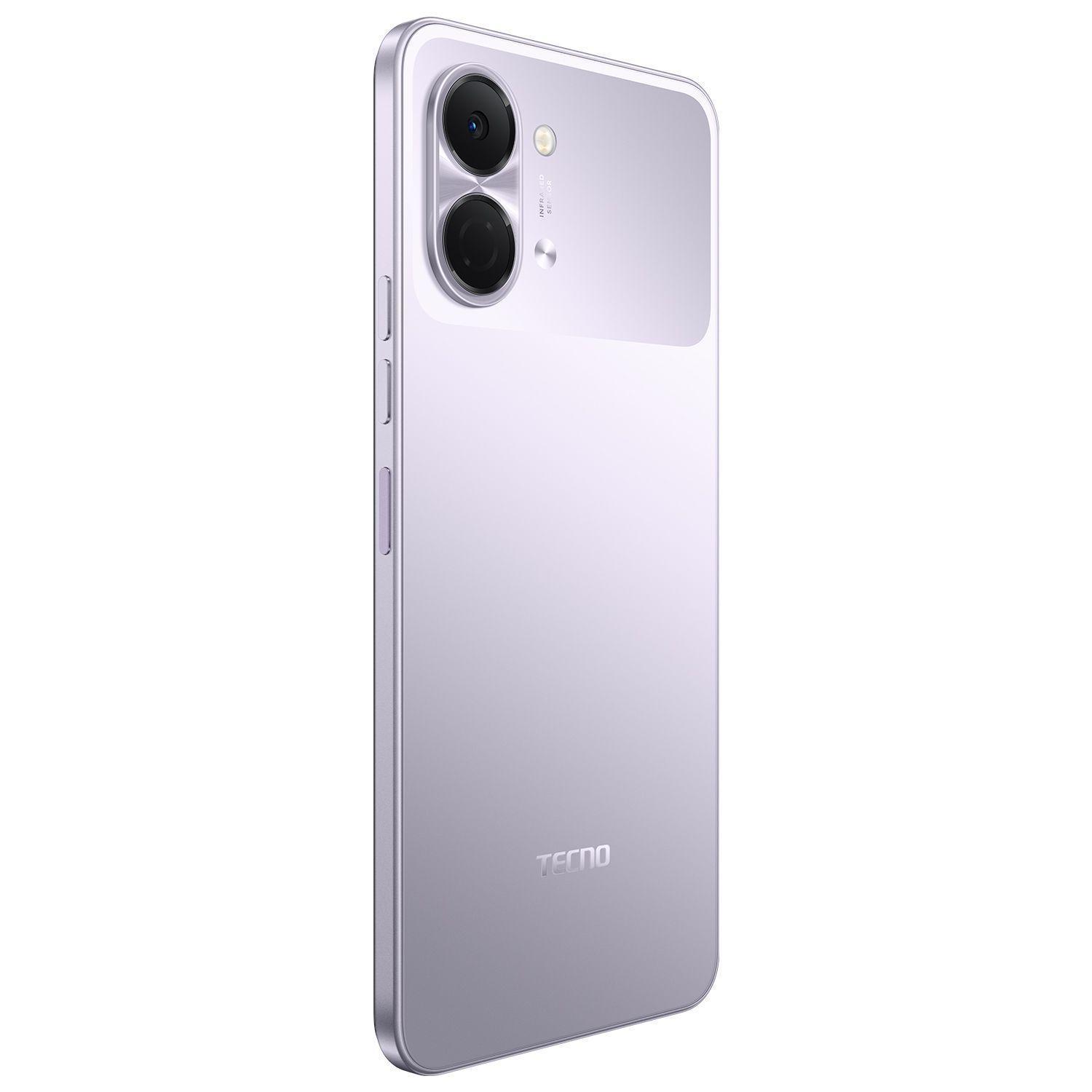 Celular TECNO SPARK GO 3 KN3 64+8 AURORA PURPLE-1