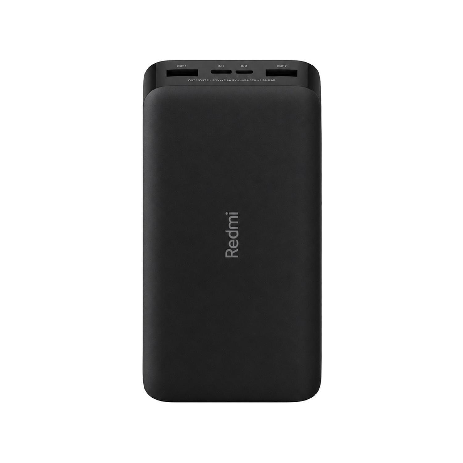 BATERIA PORTATIL XIAOMI FAST CHARGE POWER BANK 20000 BLACK-0