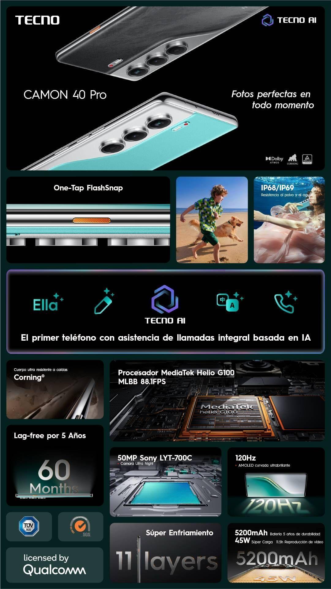 TECNO CAMON 40 PRO 5G CM7 256+8GB GLACIER WHITE-3