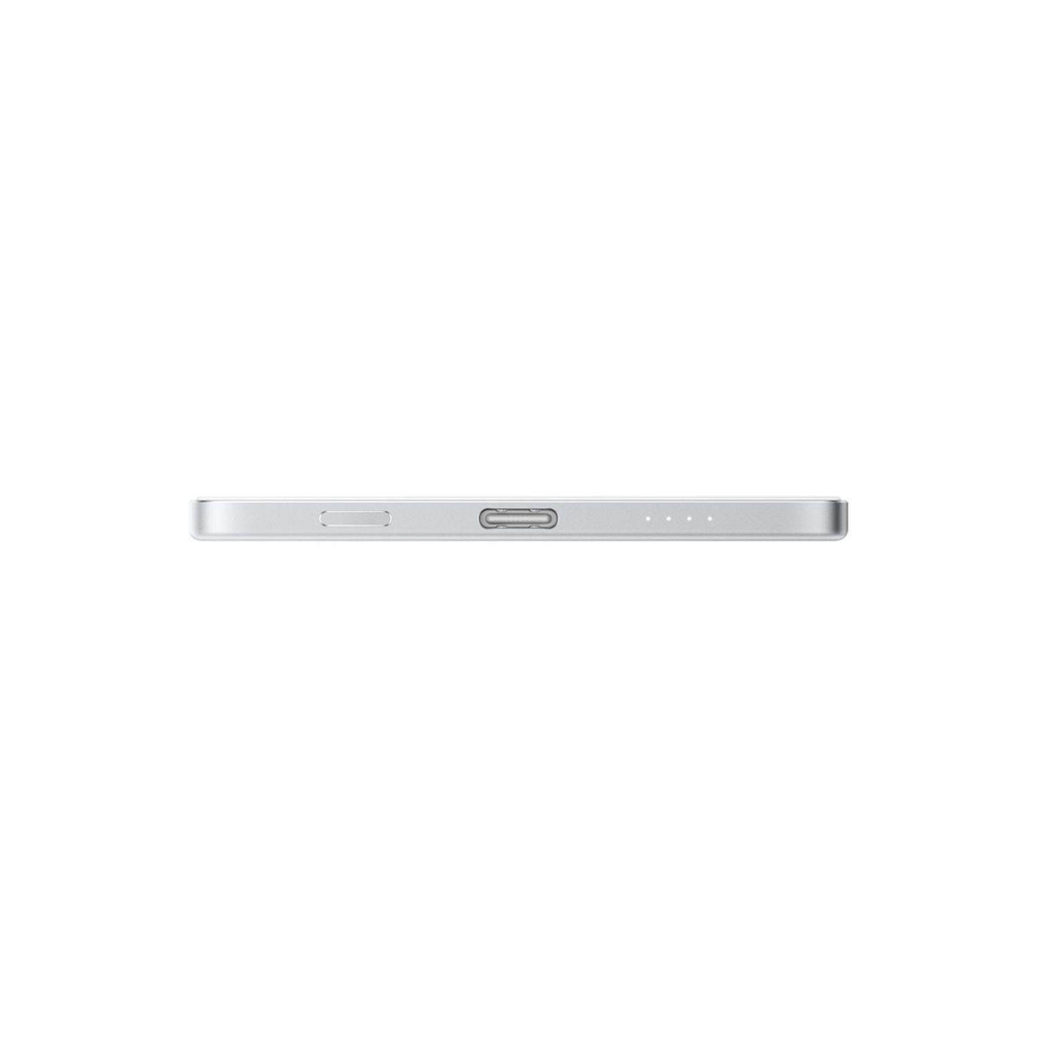 BATERIA PORTATIL XIAOMI POWER BANK 5000 GLACIER SILVER-2