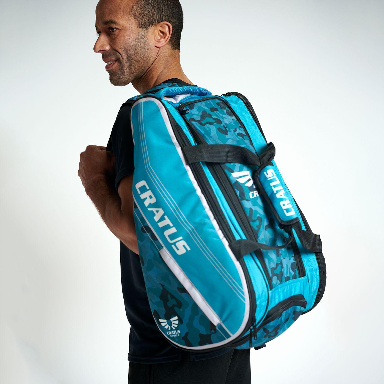 Pádel Pack: Pala y Bolso Blue Militar-3