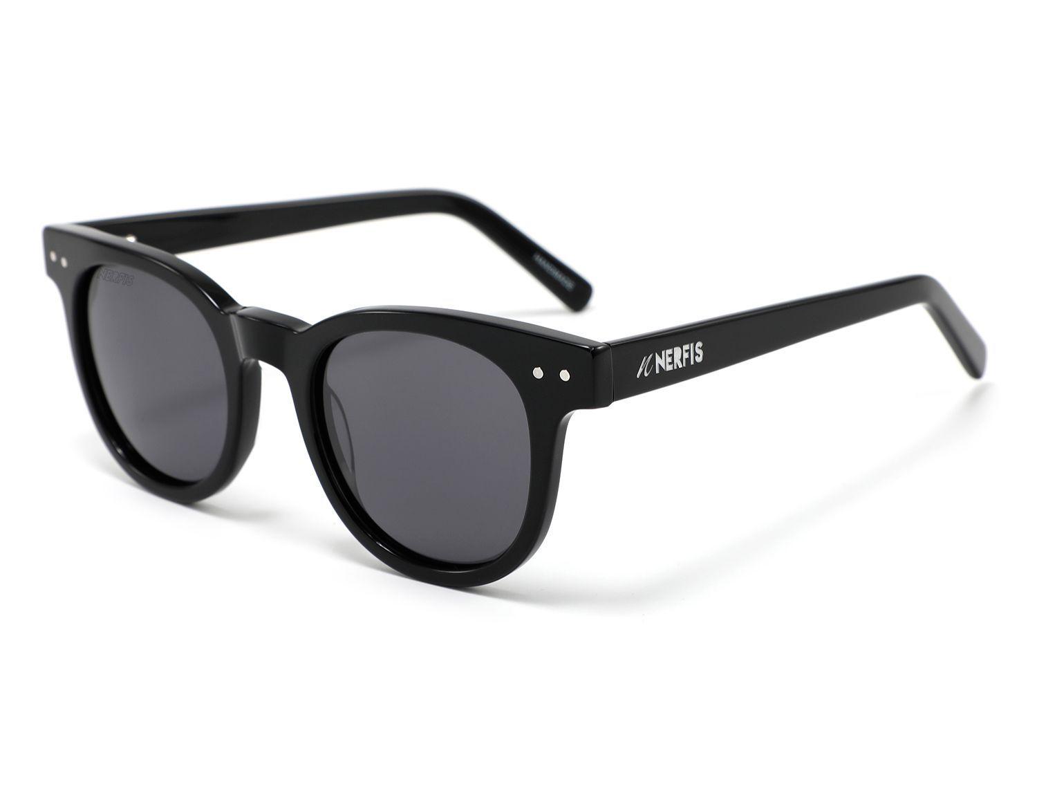 Anteojos de sol Bari Eco Acetato Black Nerfis-2