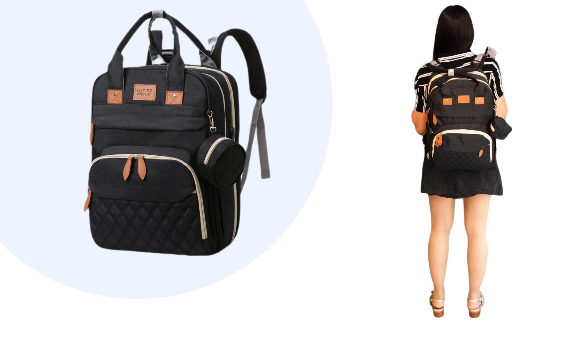 Bolso maternal infantil pañalera mochila multifuncional-1