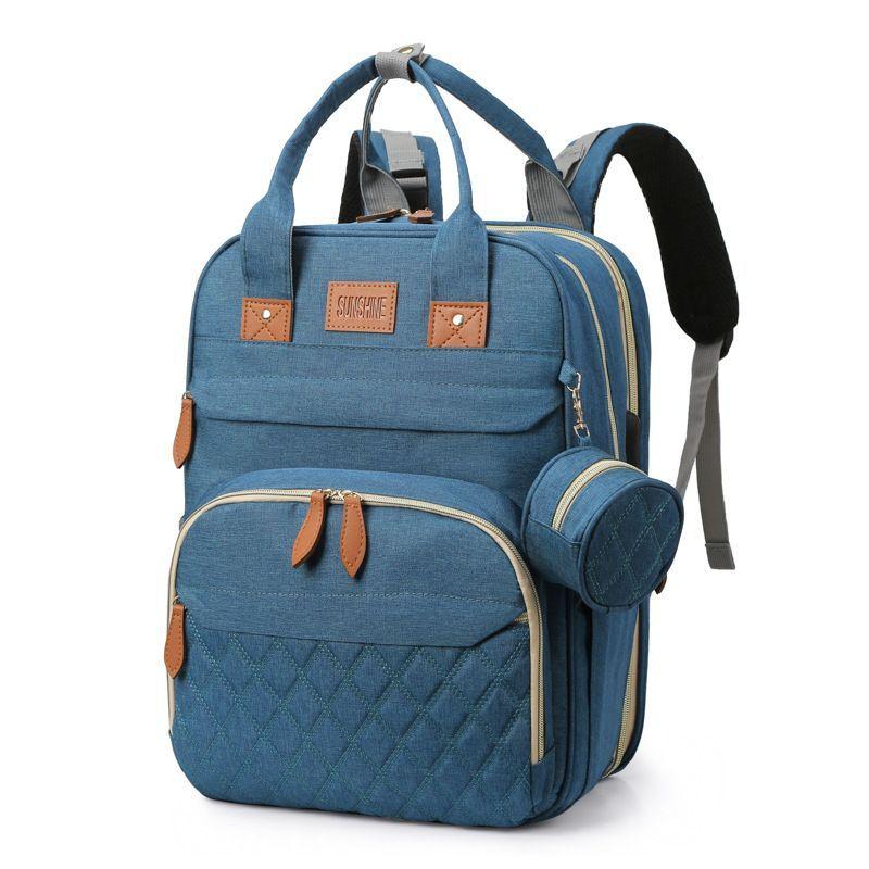 Bolso maternal infantil pañalera mochila multifuncional-0