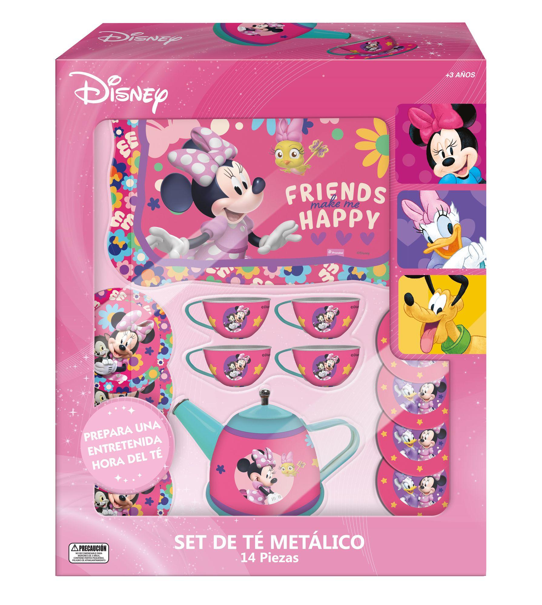 Set De Te Metalico 15 Pcs Minnie Disney Pronobel-0