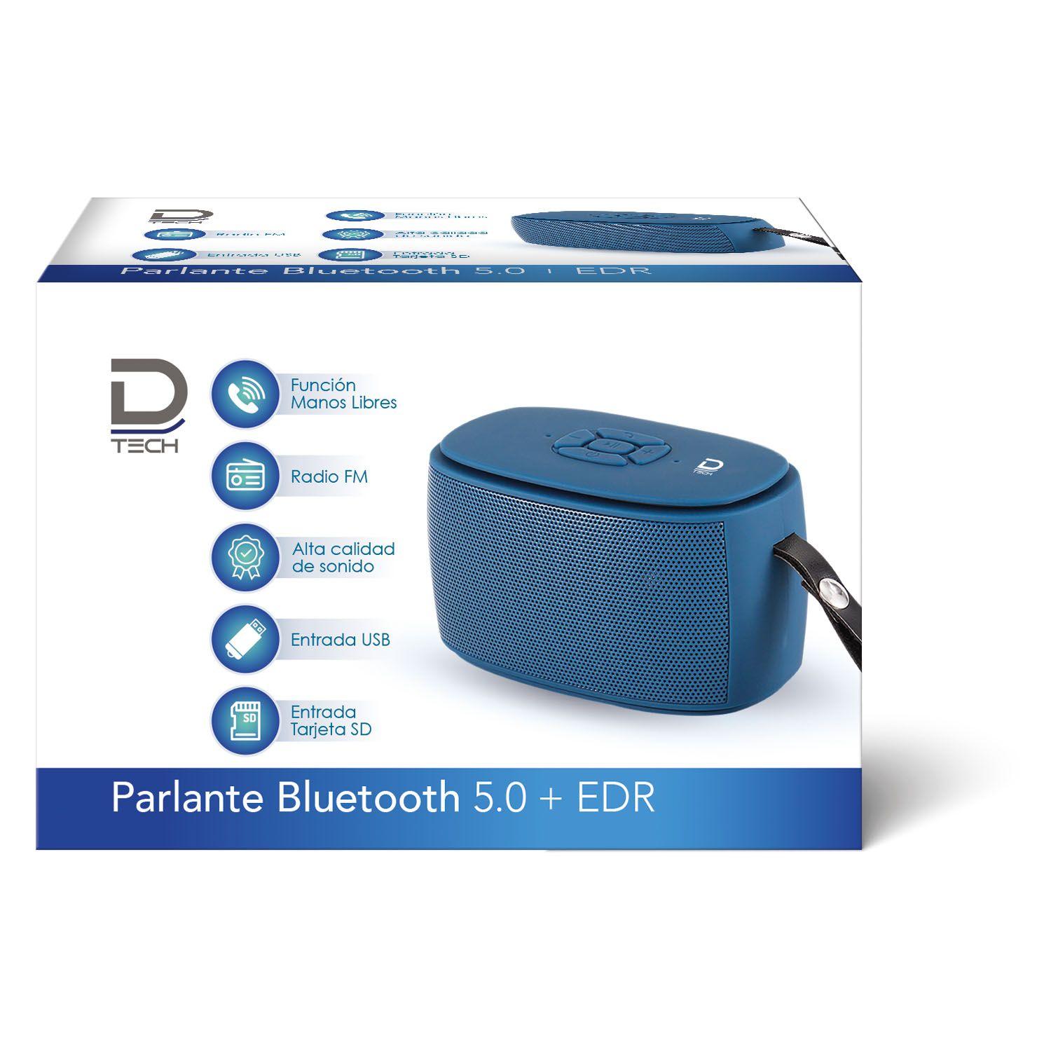 Mini Parlante Bluetooth 5.0 Azul-0