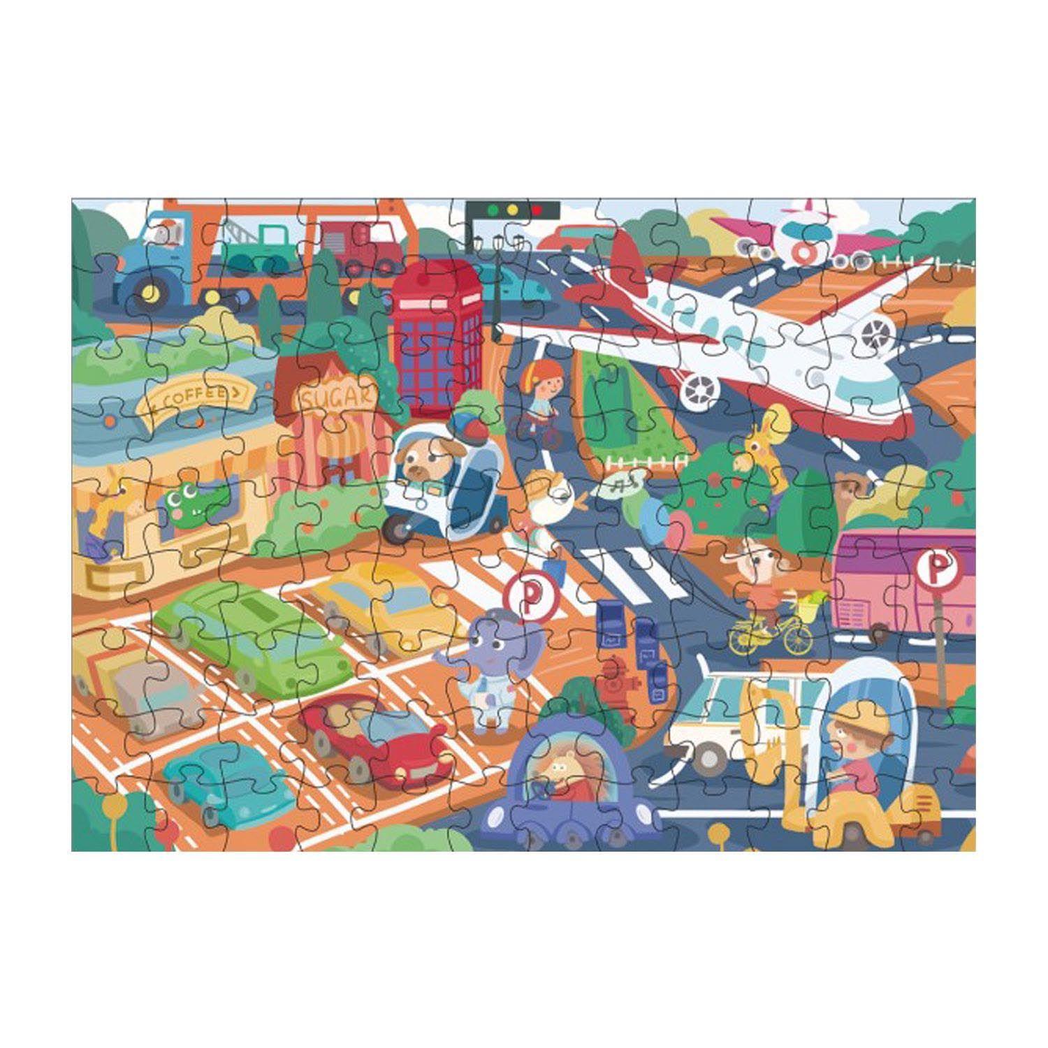 Puzzles Deluxe Preescolar 3 Pasos Nobel Gift-5