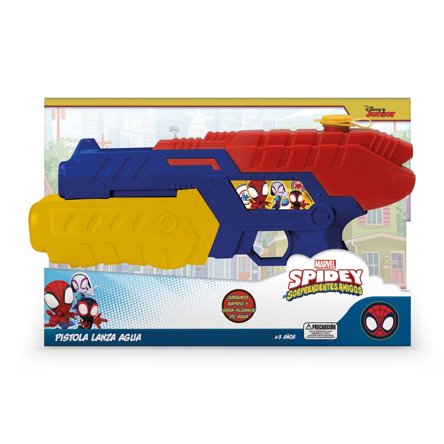 Pistola Lanza Agua 33x18 Cm Spidey Marvel-0