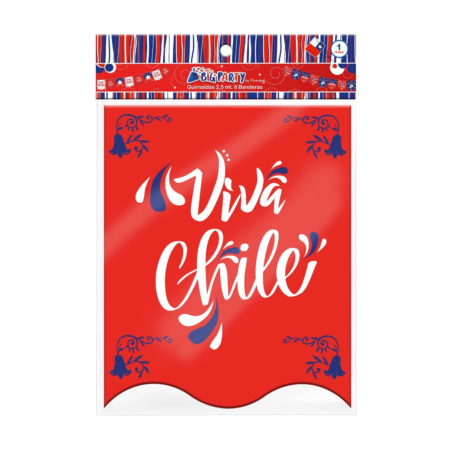 Guirnalda Papel 1,8 metros Surtidos Big Party-0