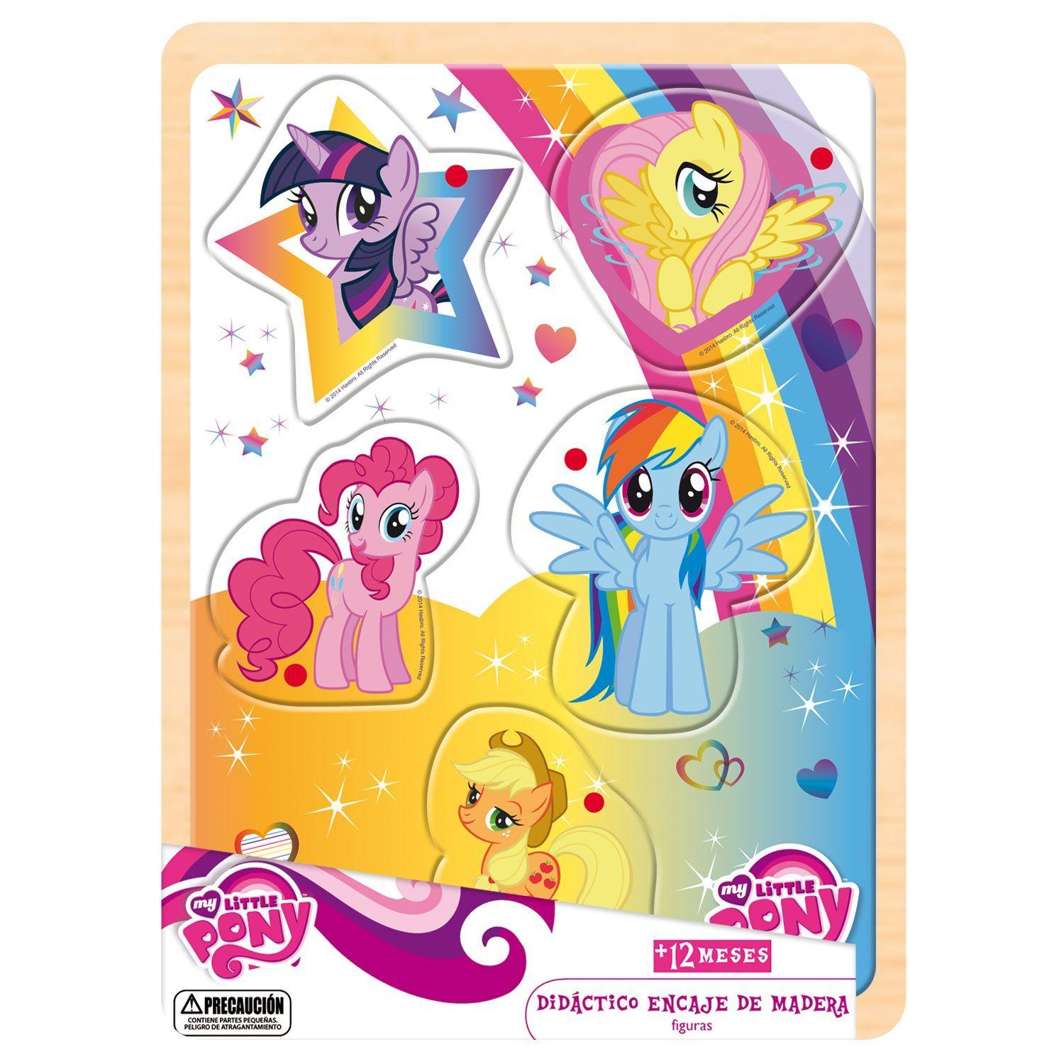 Encaje Madera Medios De Transp My Little Pony Pronobel-2