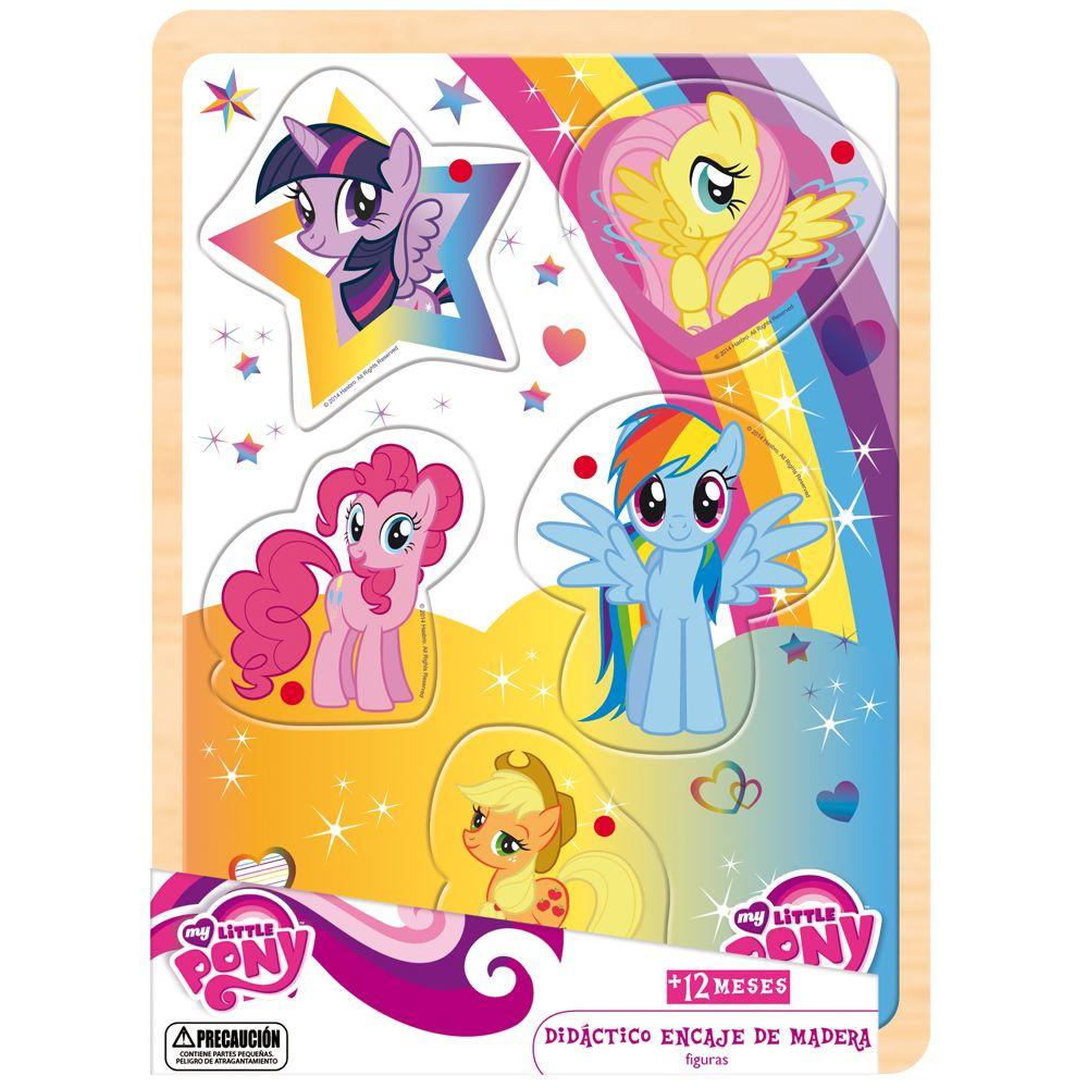 Encaje Madera Medios De Transp My Little Pony Pronobel-0
