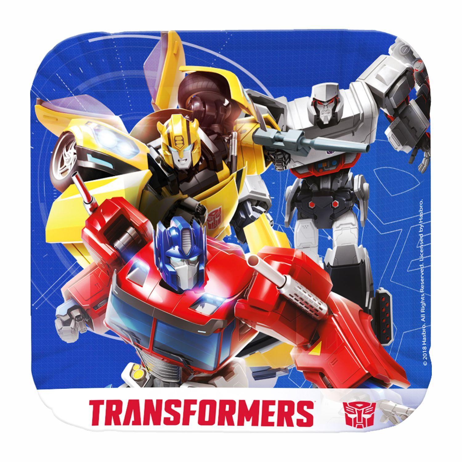 Set Cumpleaños Transformer para 6 Personas Cotillón Pronobel-19