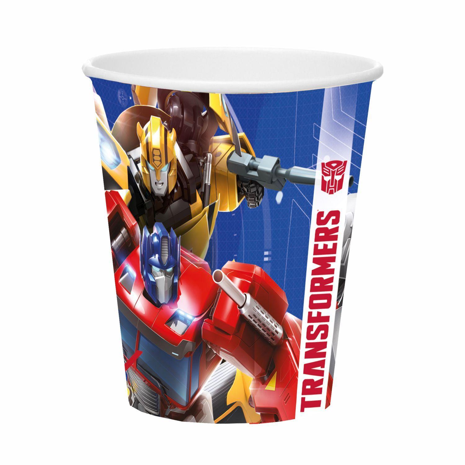 Set Cumpleaños Transformer para 6 Personas Cotillón Pronobel-17