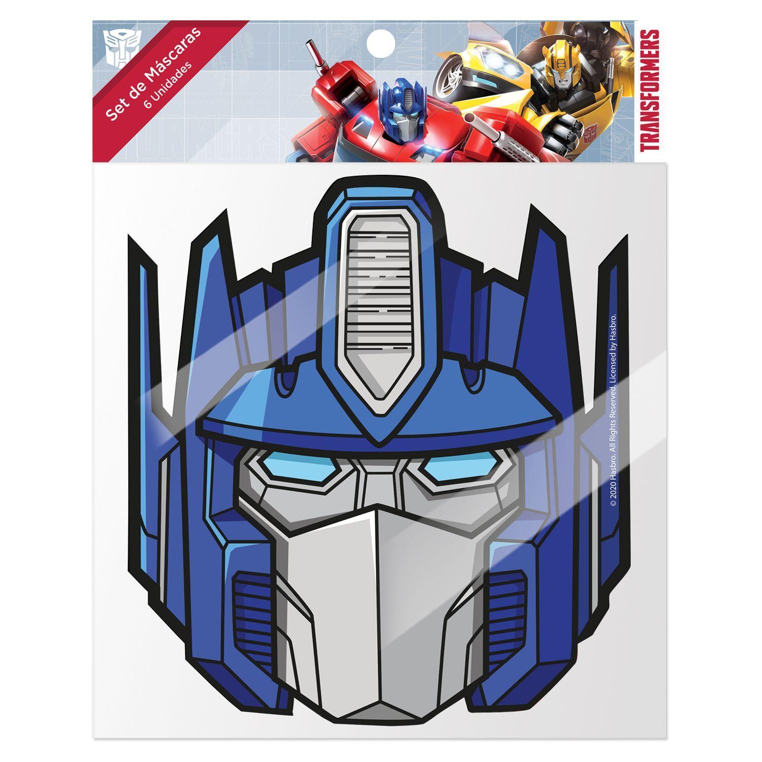 Set Cumpleaños Transformer para 6 Personas Cotillón Pronobel-16