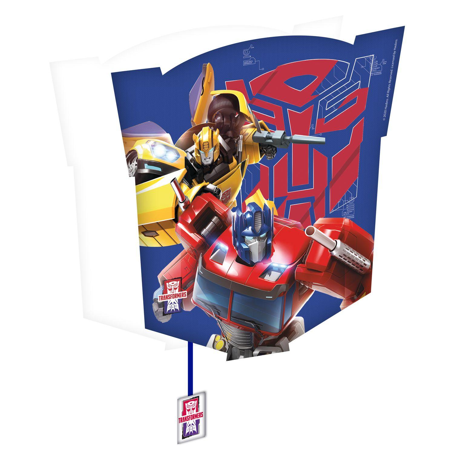 Set Cumpleaños Transformer para 6 Personas Cotillón Pronobel-2