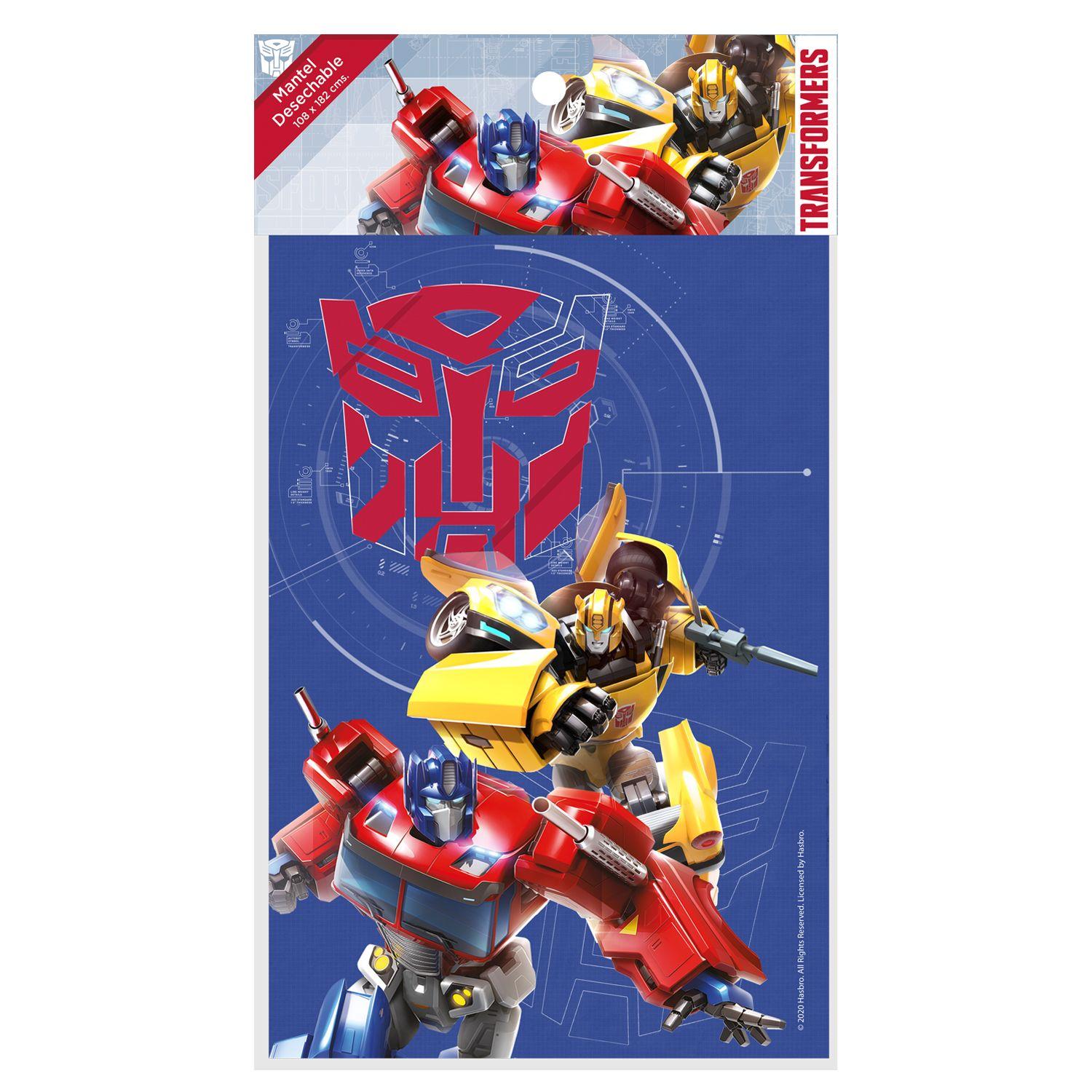 Set Cumpleaños Transformer para 6 Personas Cotillón Pronobel-4